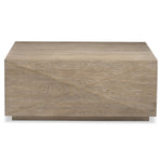 Square White Oak Coffee Table - Maaeda