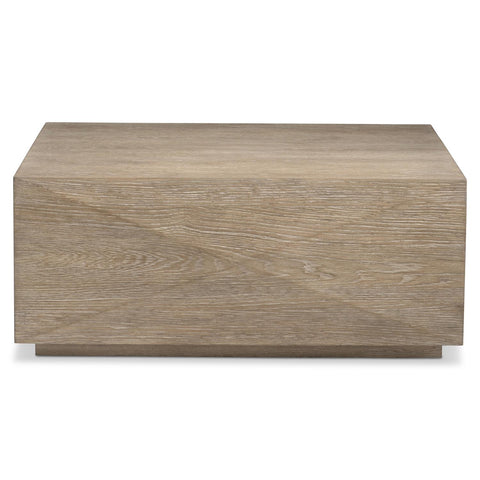 Square White Oak Coffee Table - Maaeda