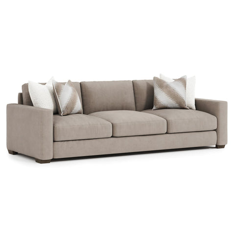 Taupe Fabric Sofa - Maaeda